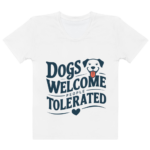 Dogs Welcome Tee