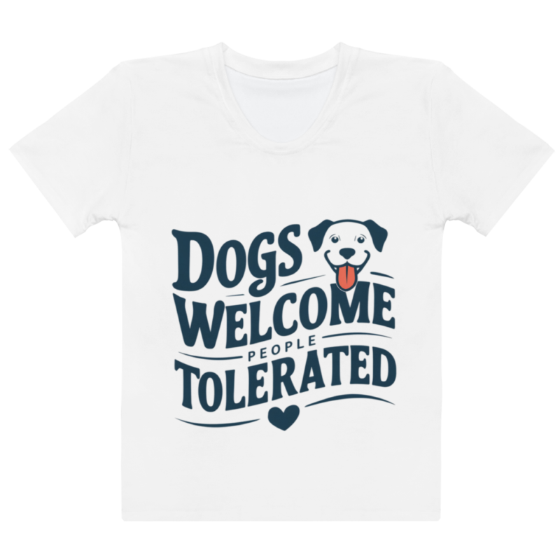 Dogs Welcome Tee